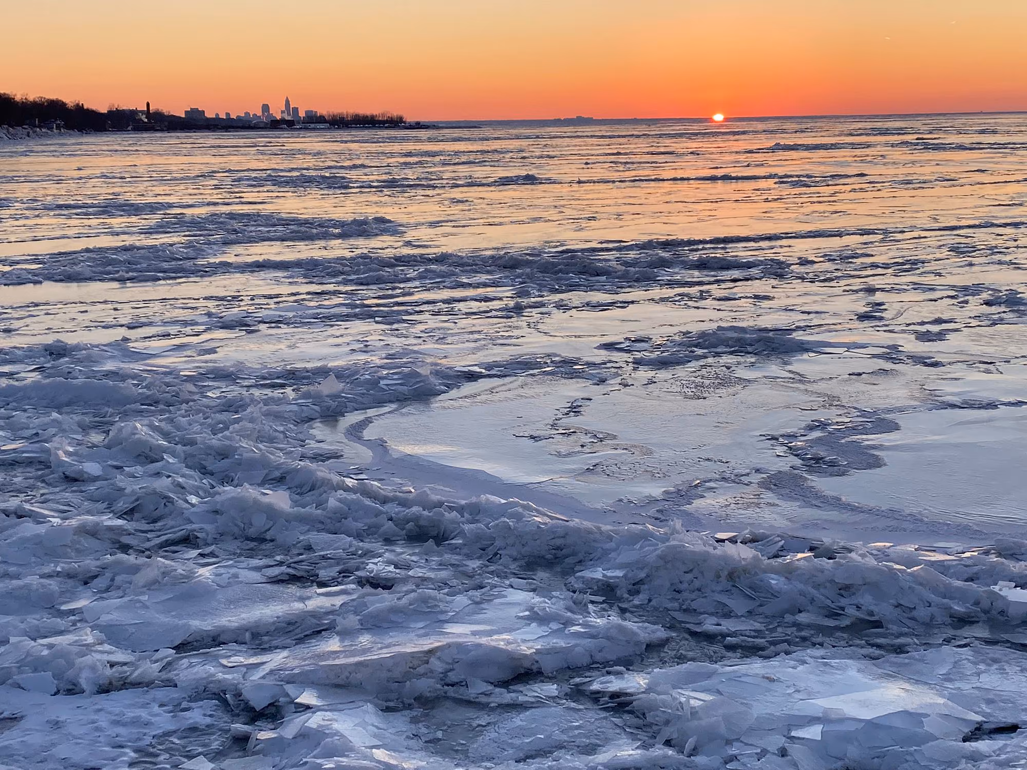 An Eerie Freezing Over