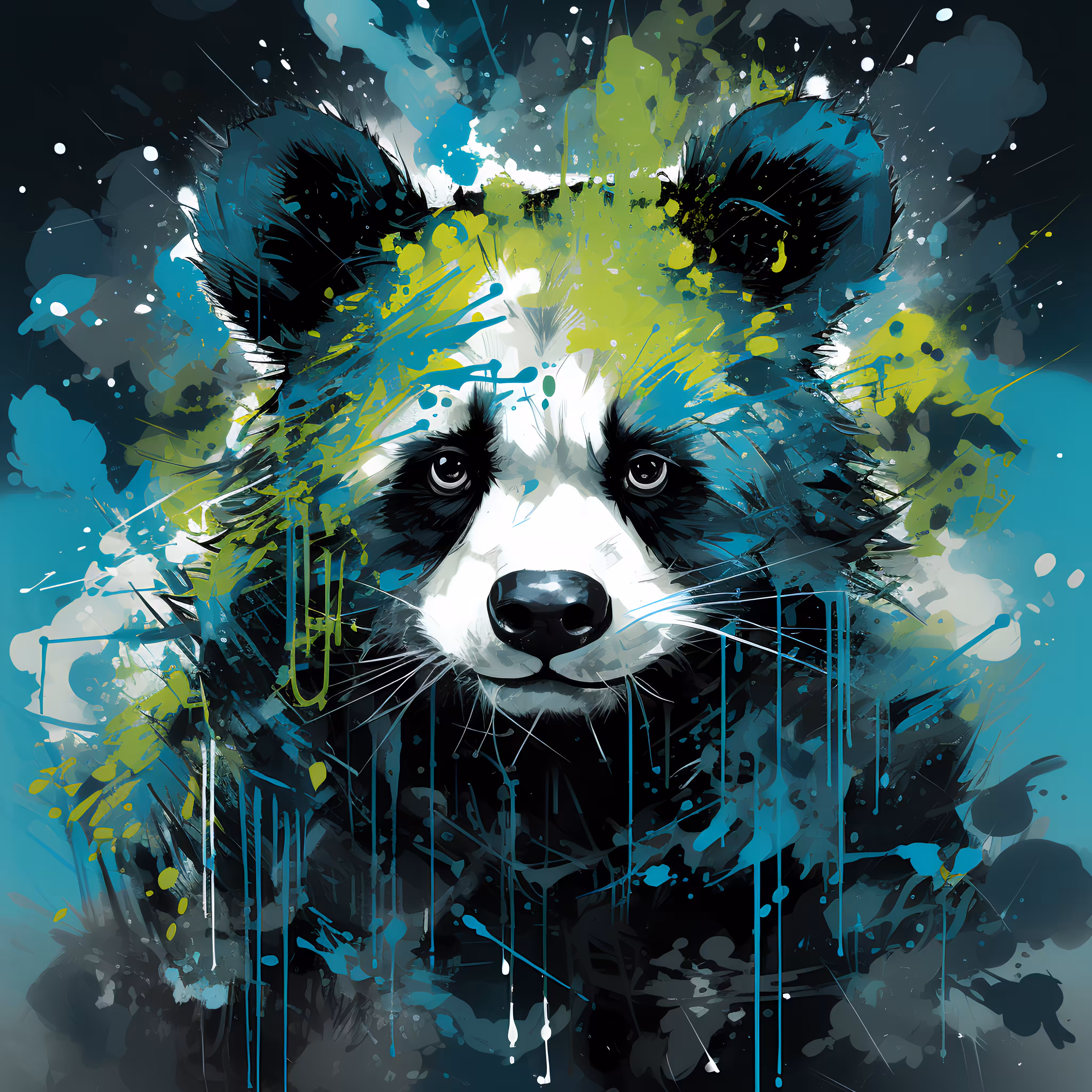 Abstract Panda #1