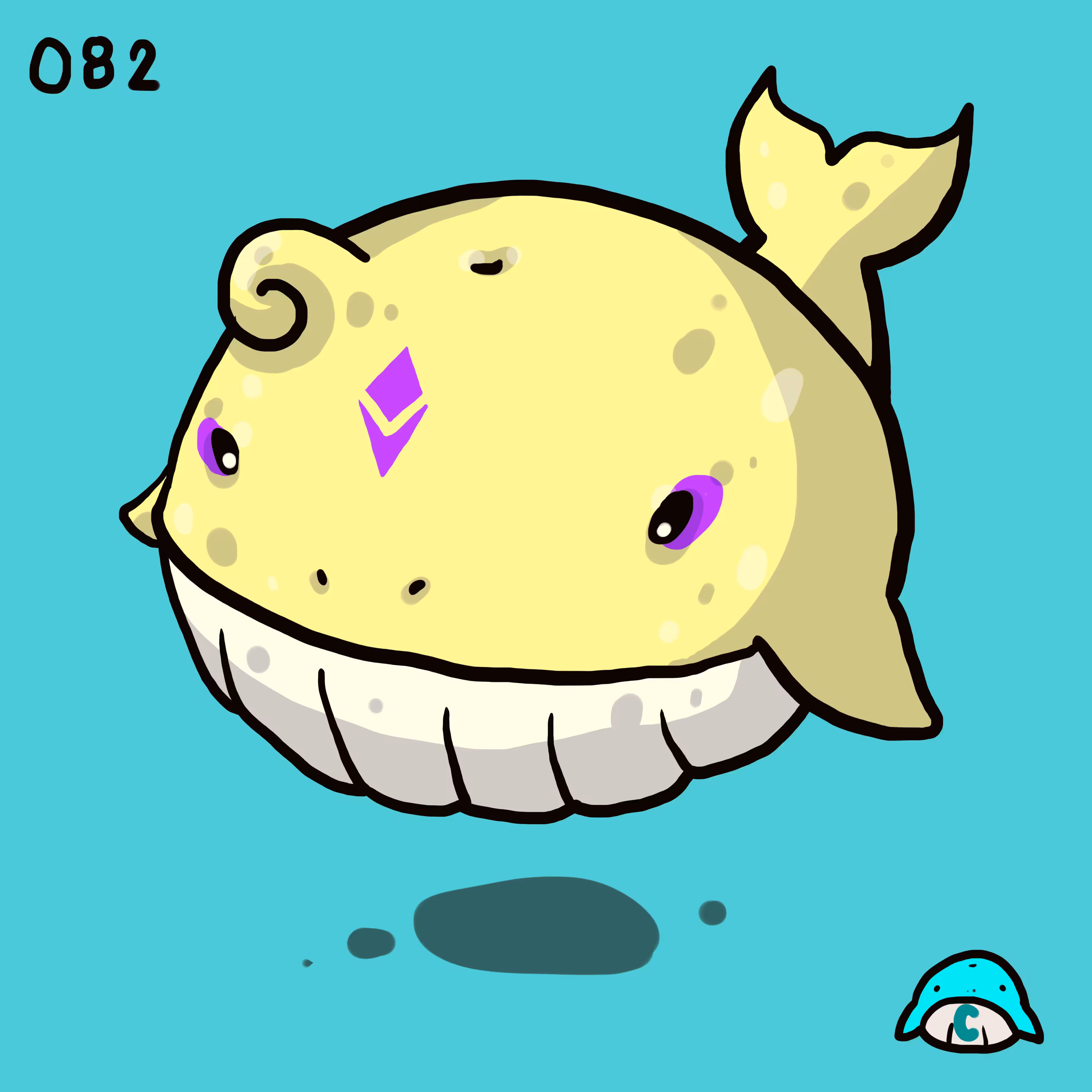 Whale well well NO.082