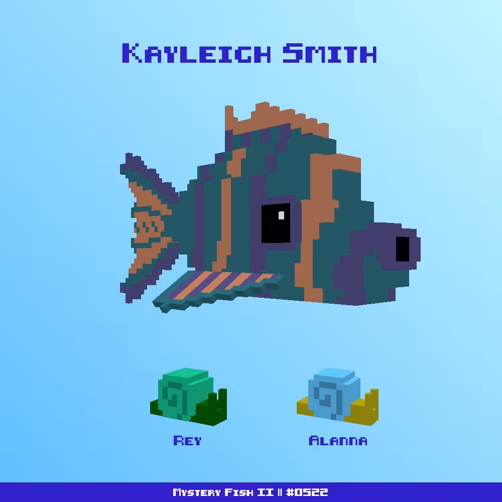 Kayleigh Smith :: Mystery Fish 0522/1000