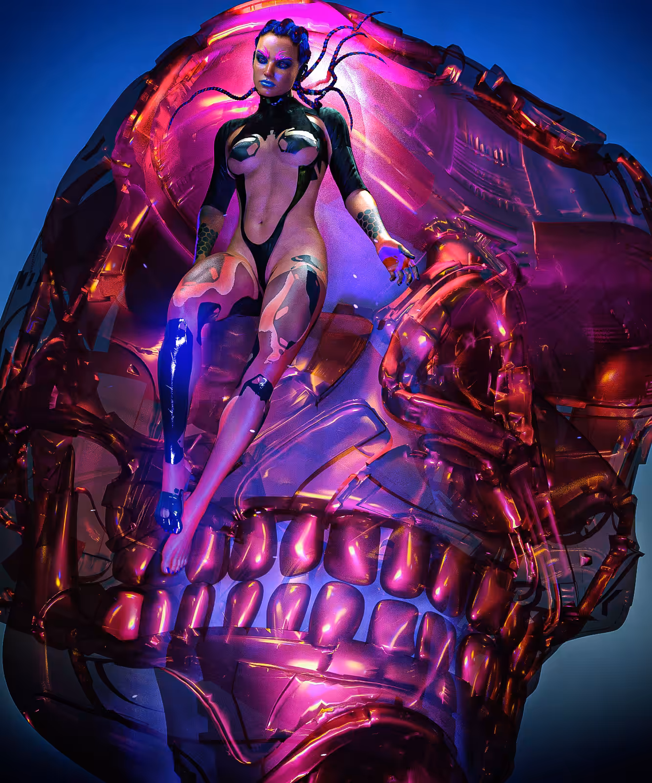 Skull Collector Cyber Queen Pic 3