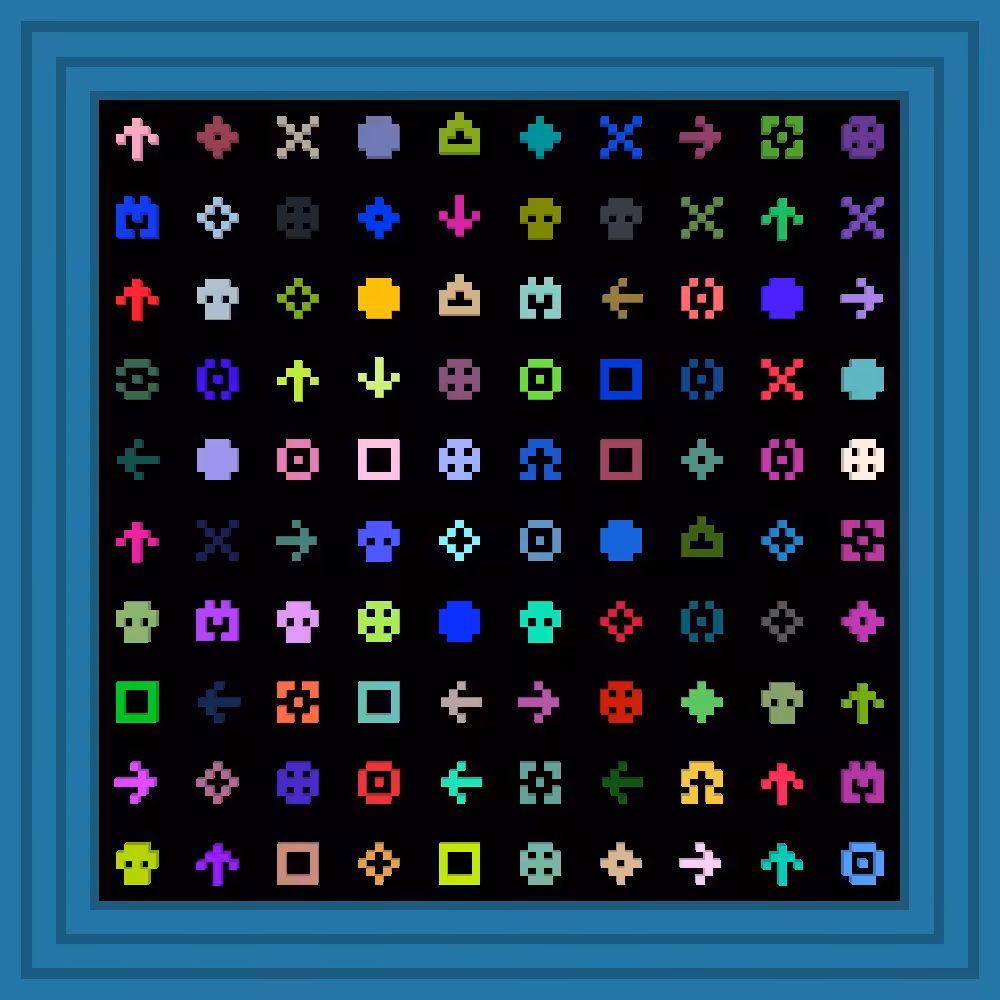 a :: Procedural Symbols #206/1000