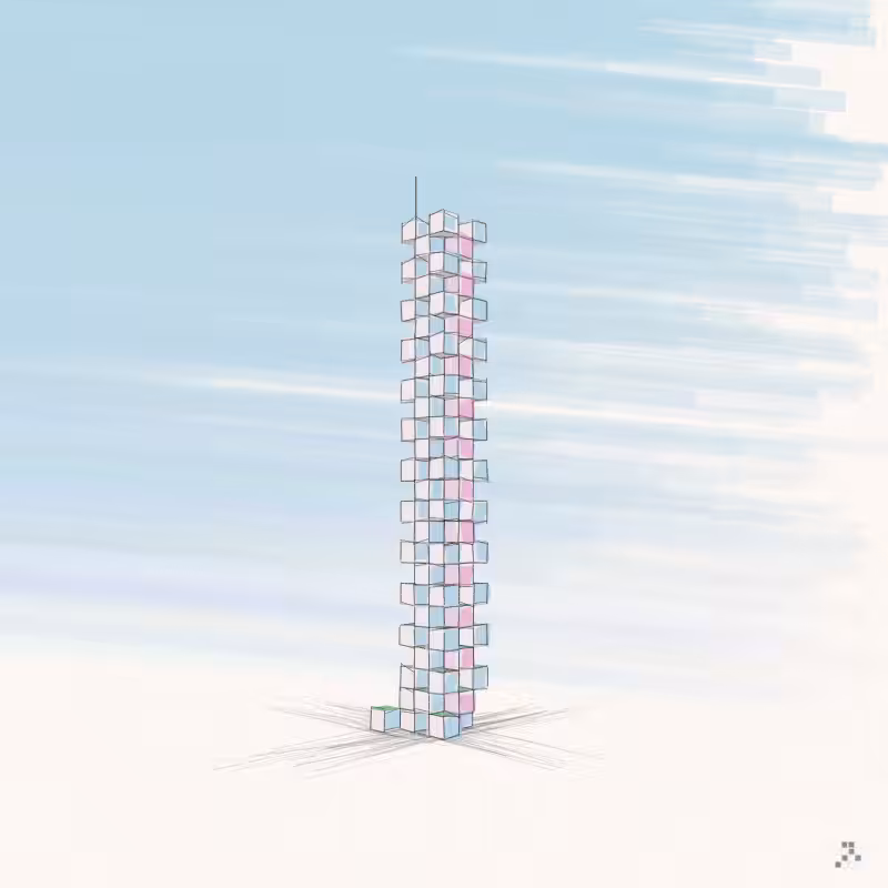 Cellular Skyscrapers #180