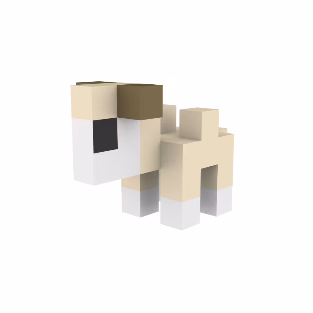 Woolen sheep