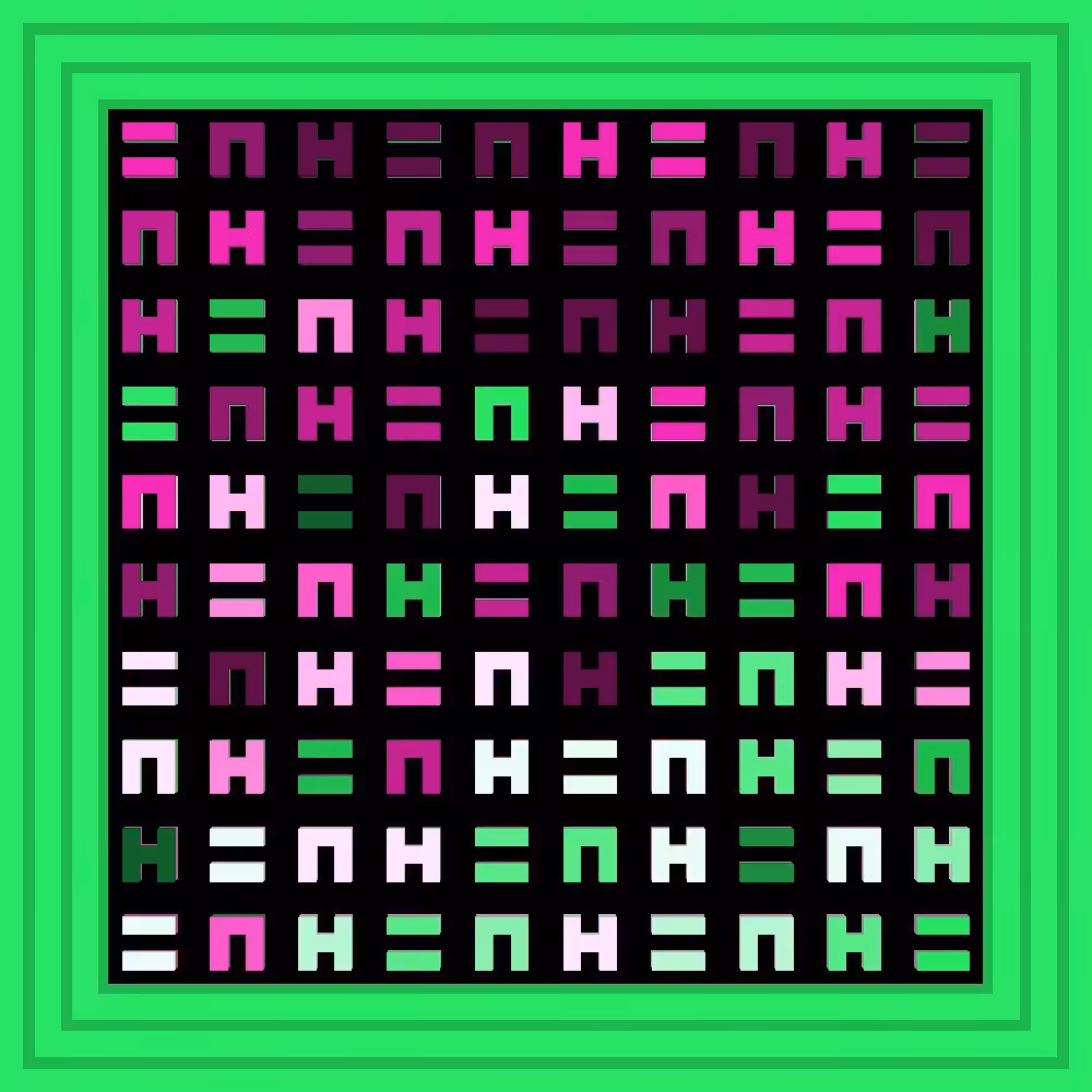 temple :: Procedural Symbols (H=N) #502/1000