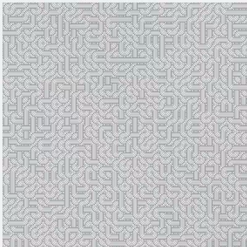 Dirty Interlaced Truchet Tiles #4