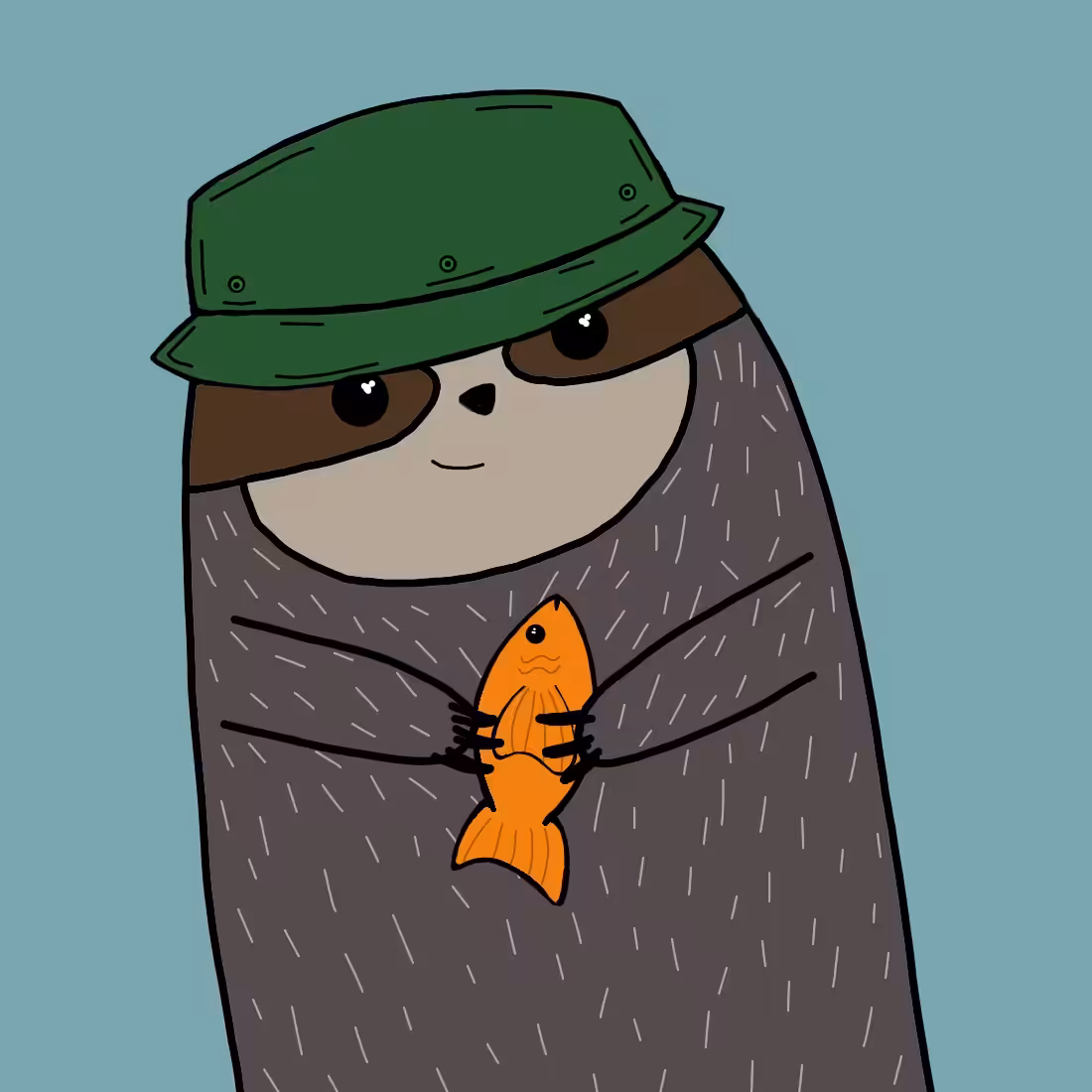 Fishing Sloth