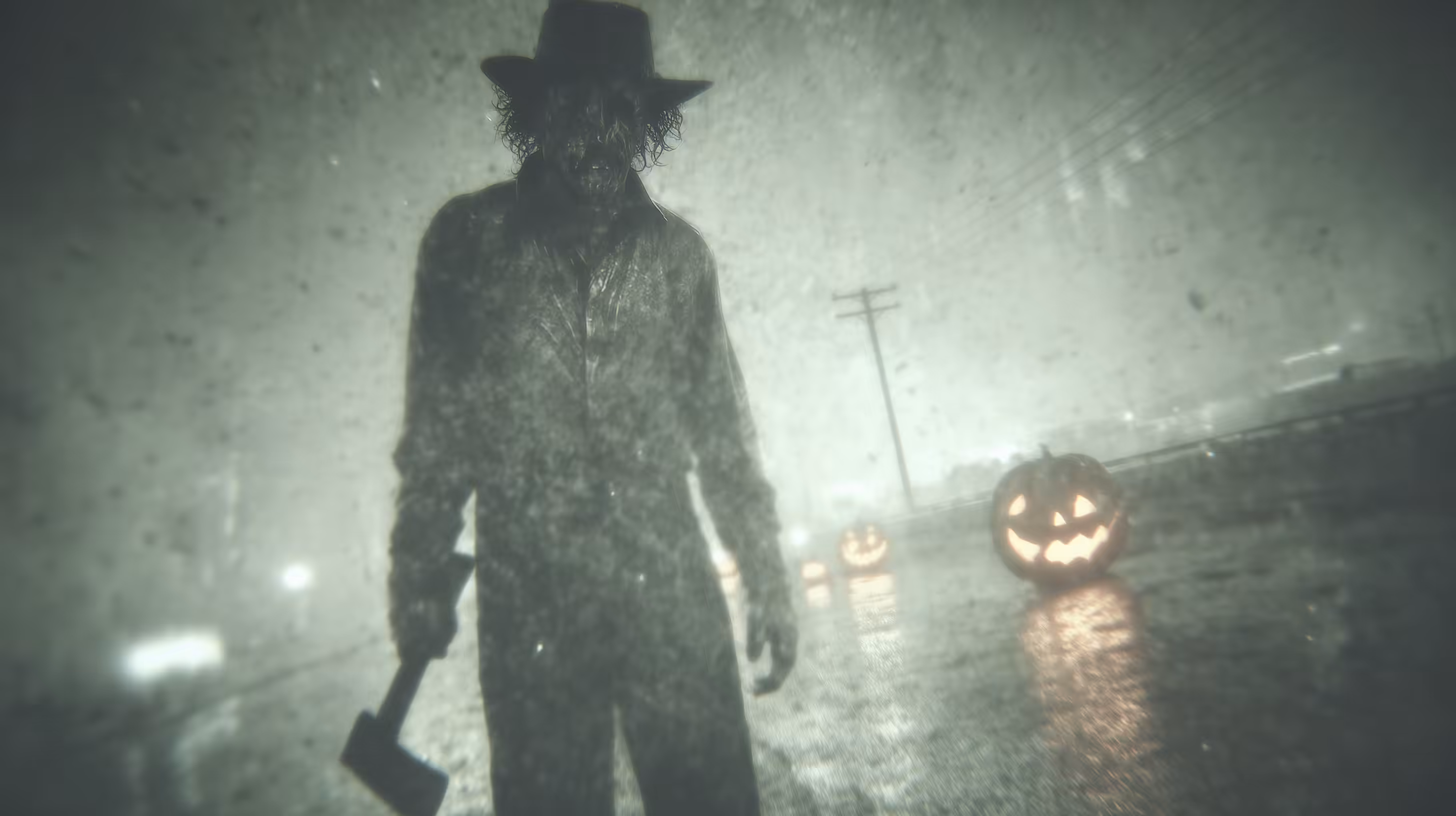 He Walks in October