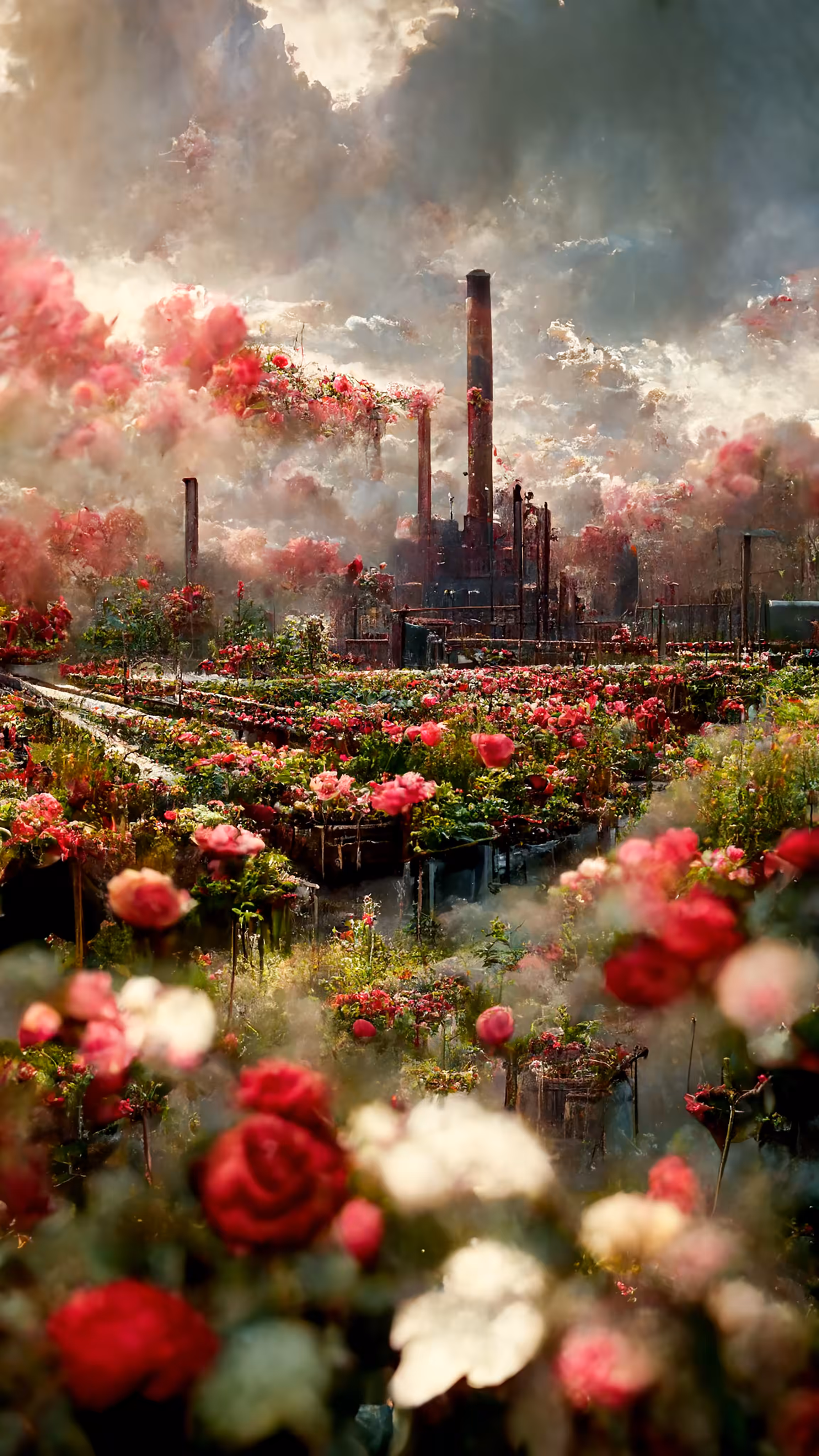 Roses against the machine