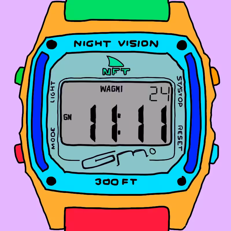 Make a Wish NFT Watch - Colorway #30
