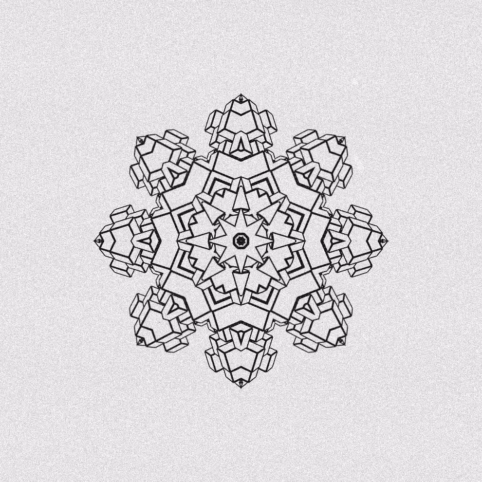 Monochrome Kaleido #14