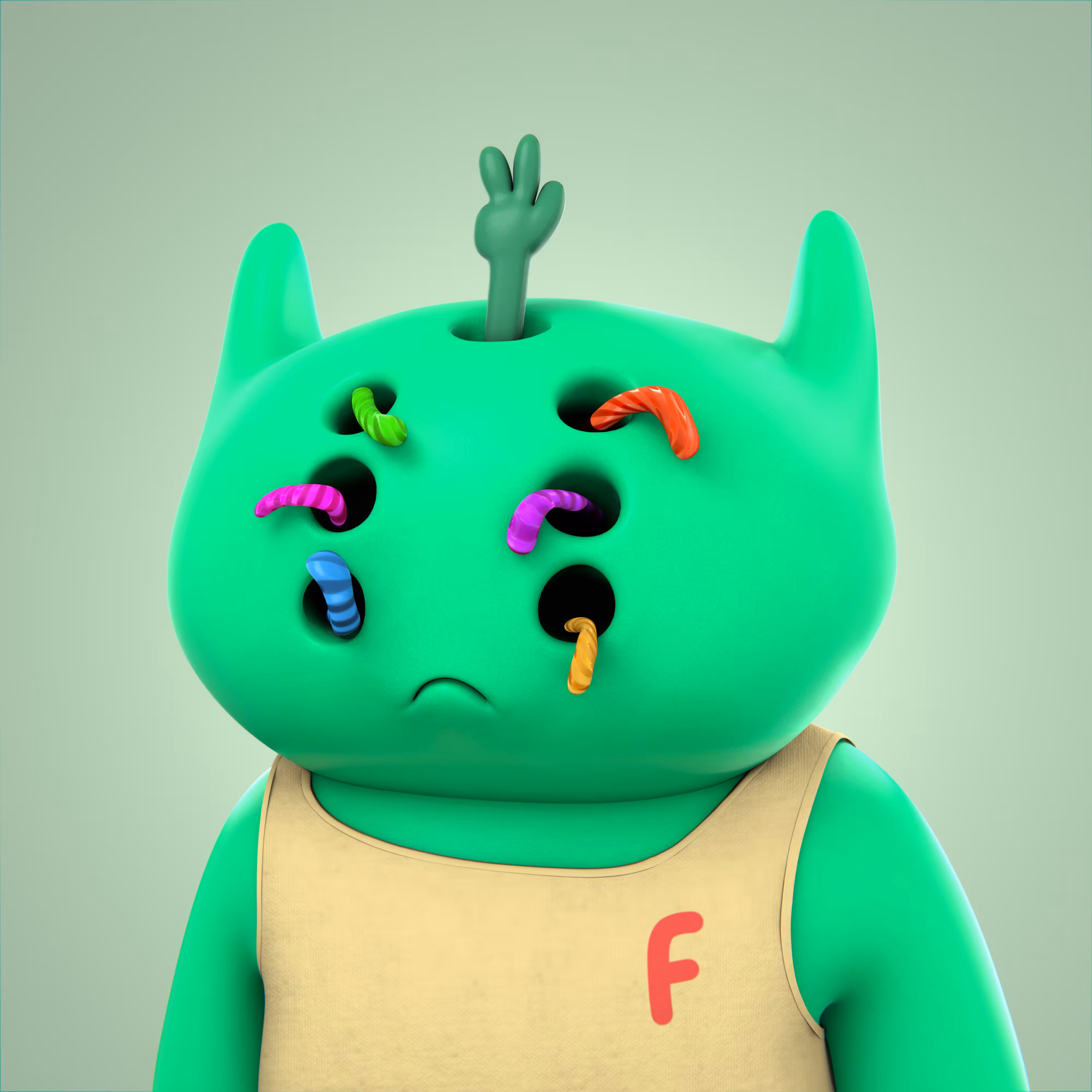3D alien fren #2223