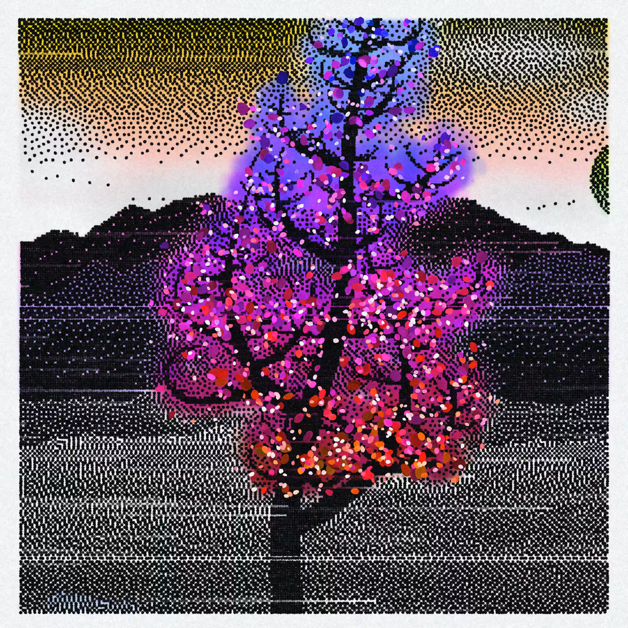 Dithered Branches #5