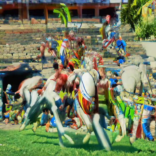 Metadimensional Image: #73/4999 Metadimensional Image - Medieval Battle