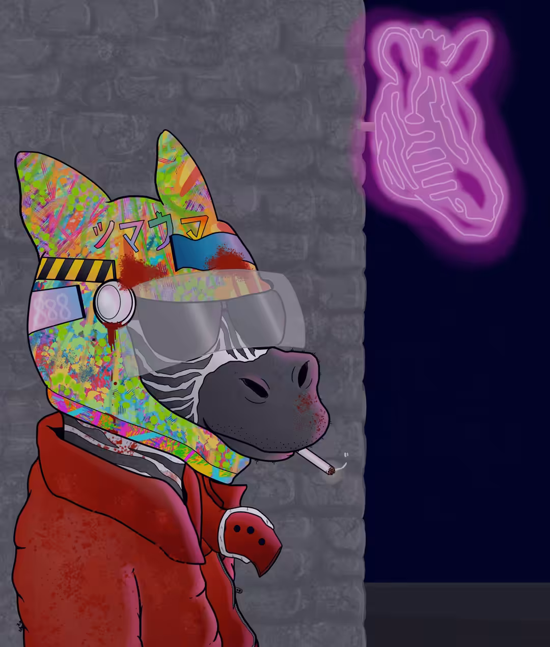 TZC #3 - MADZEBRAJONES - NEON ALLEYWAYS