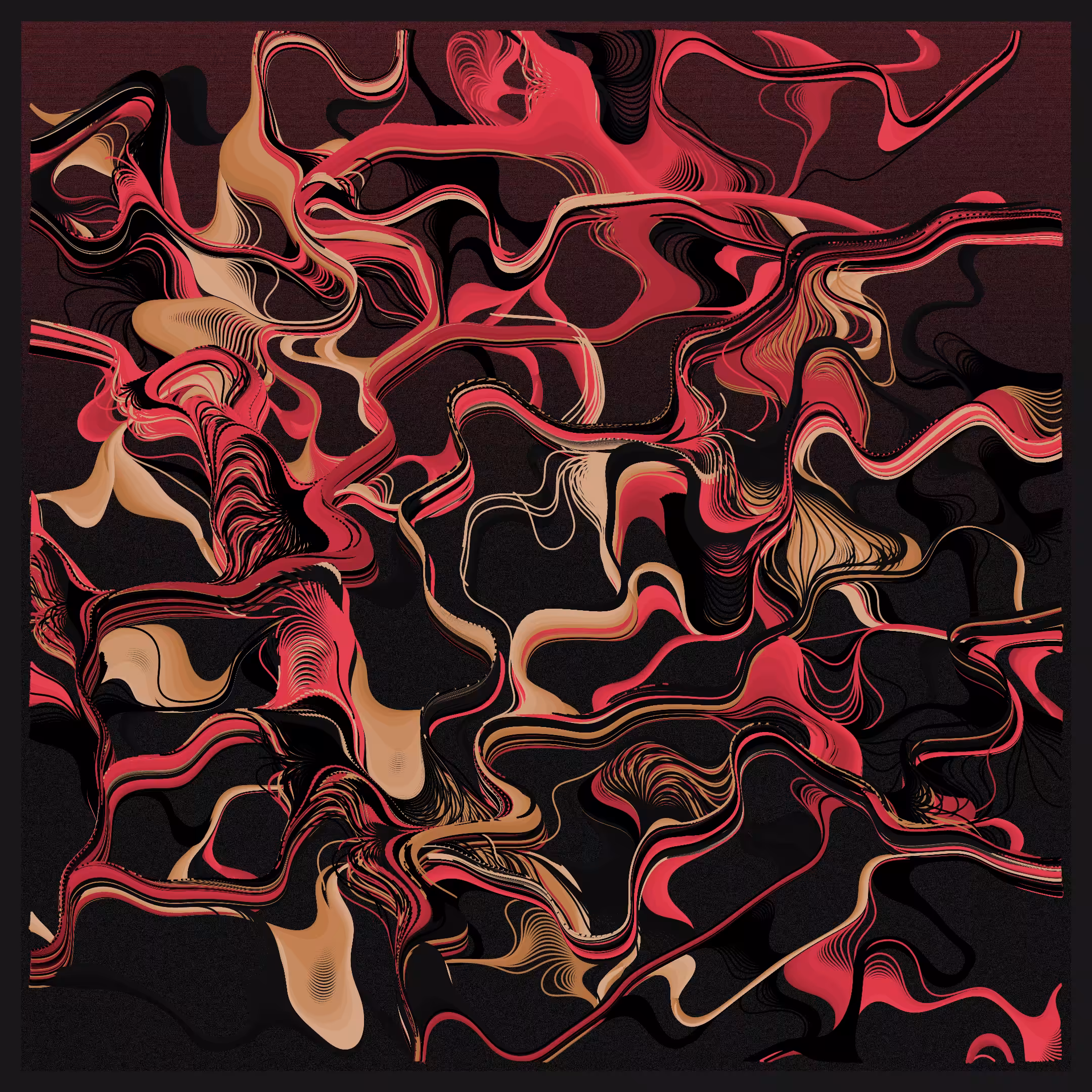 Blob Art Generator #76