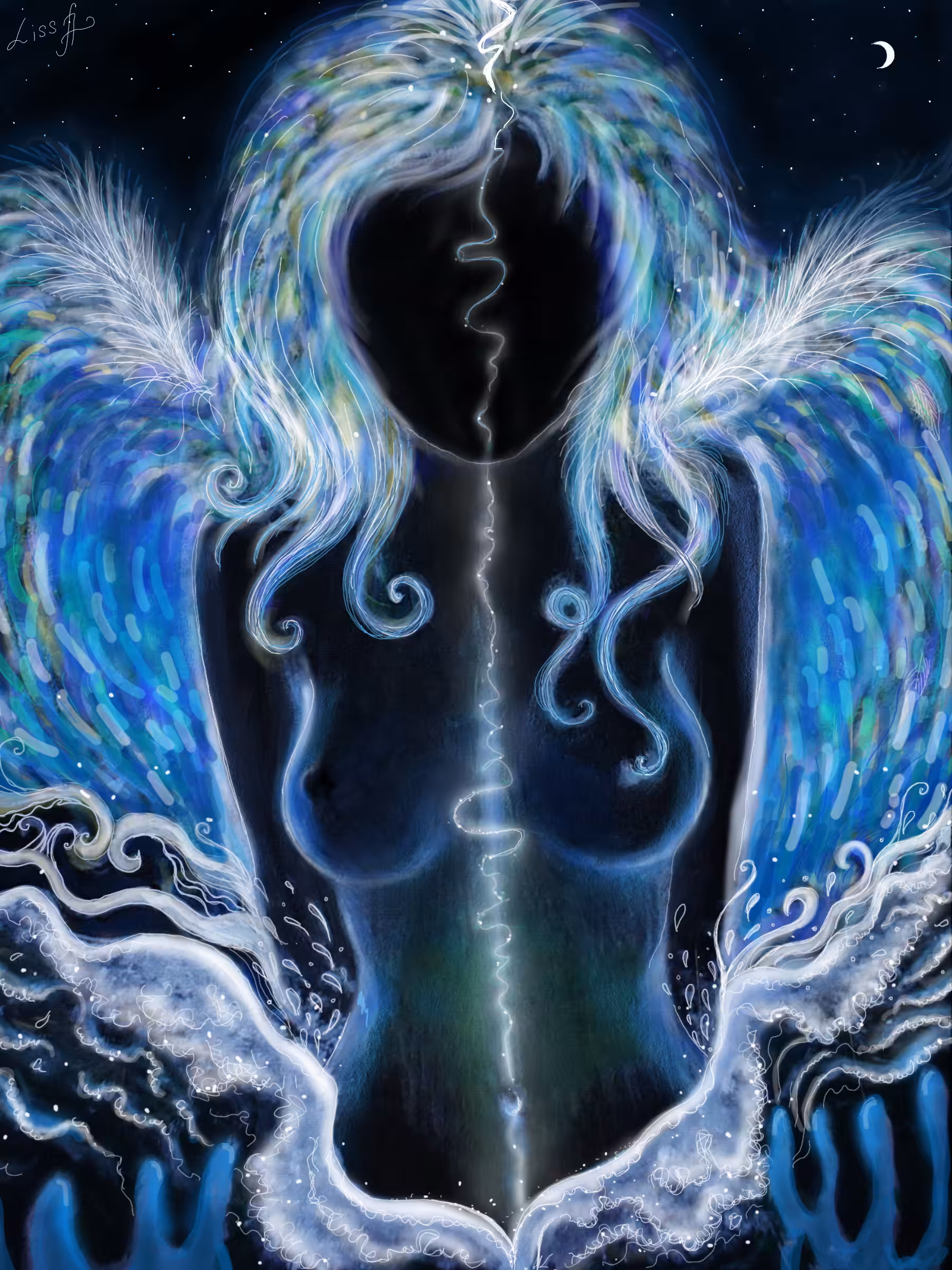 God flows out of me