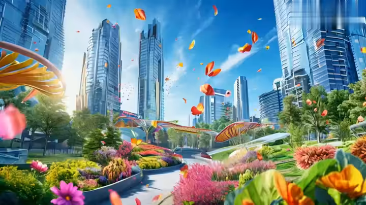 Vibrant nature