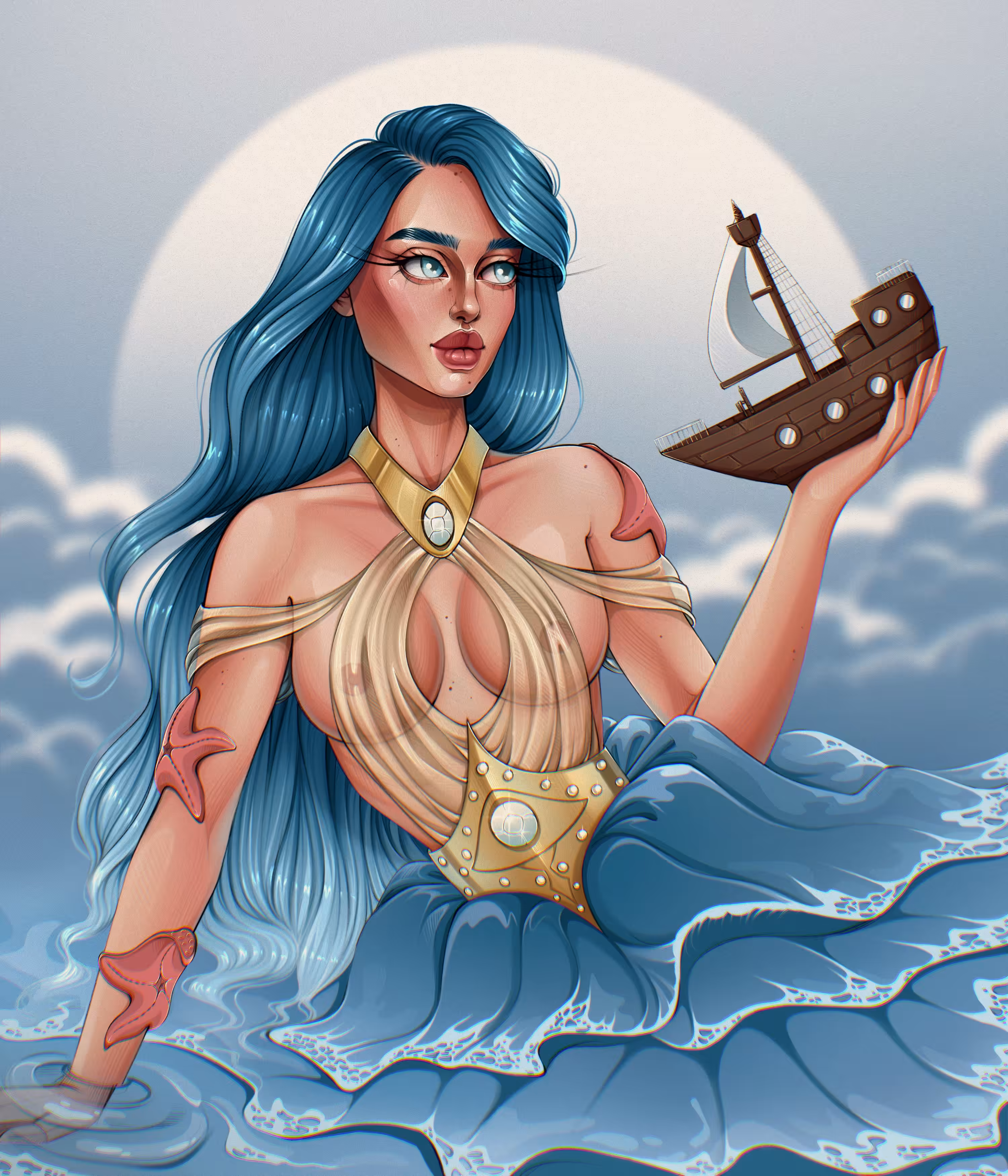 Goddess of sea