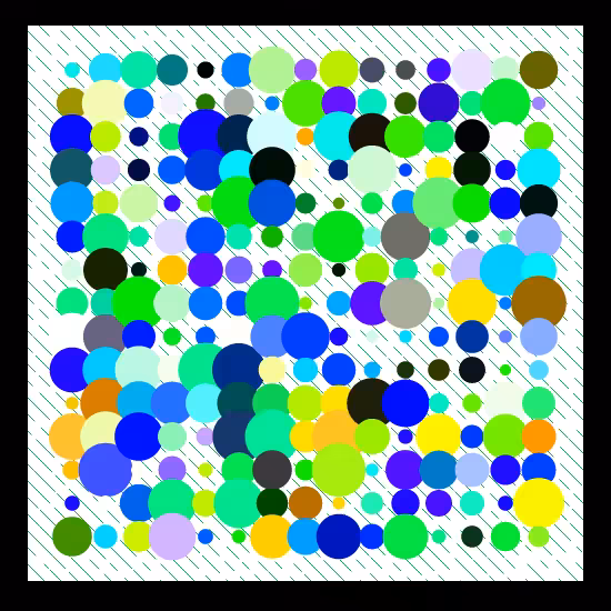 Dots in the Rain #7