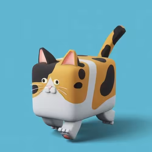 CryptoCubeCat #2 Calico