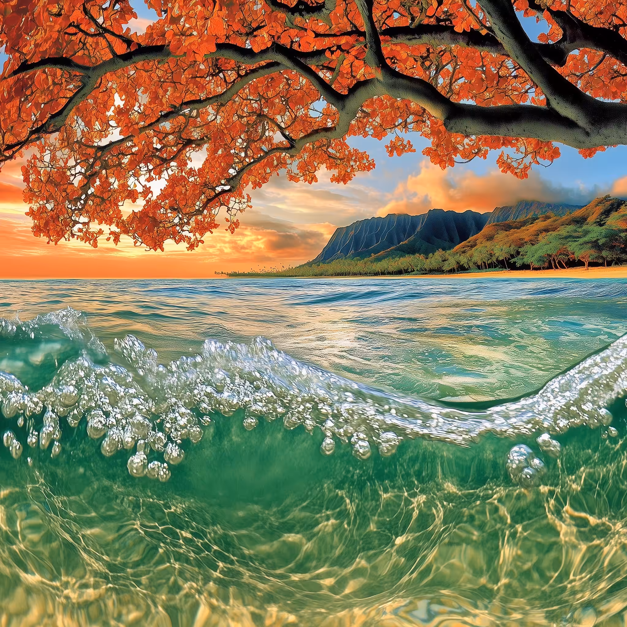 Island Sunset
