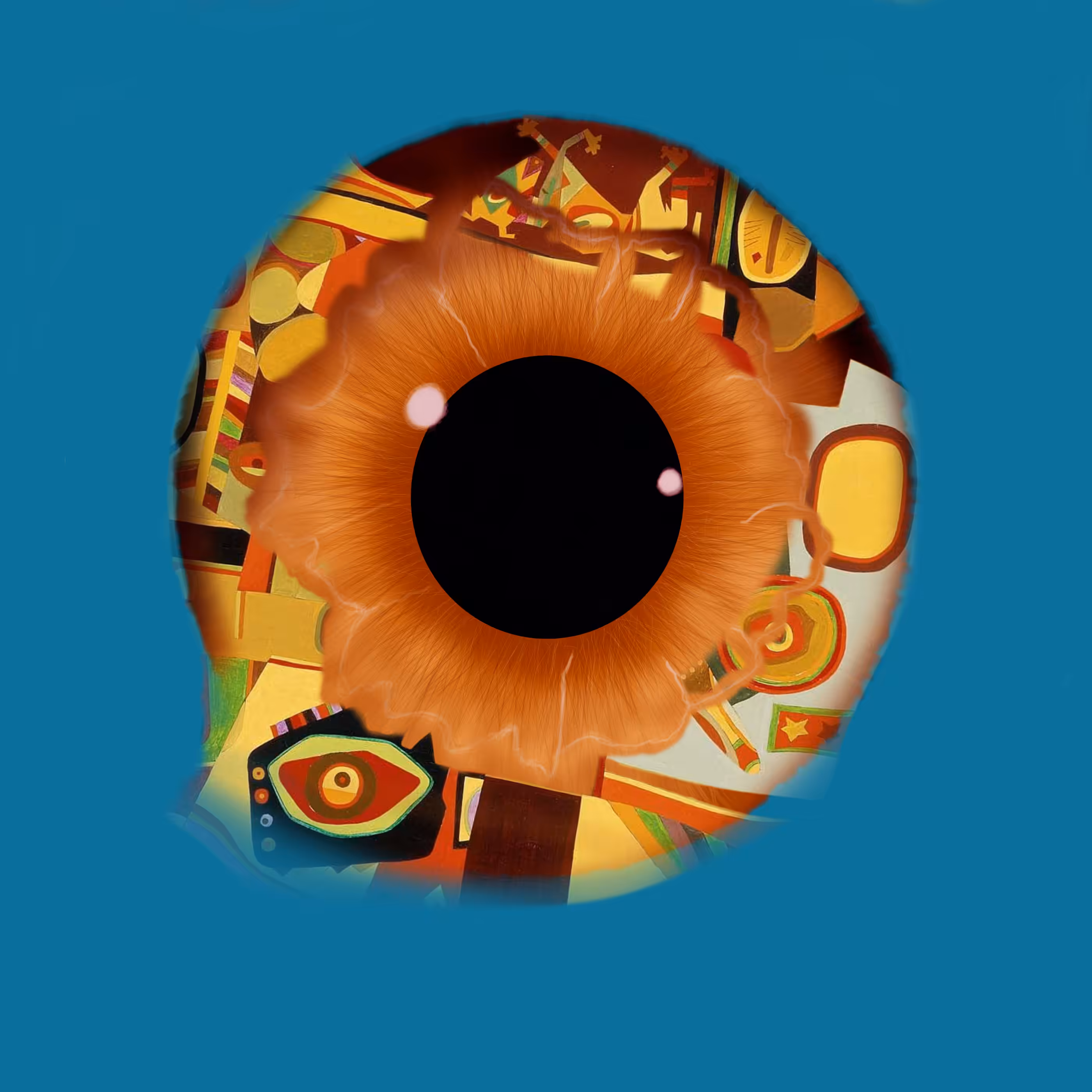 Eyemazing Iris: Mama Africa ‐ Blue