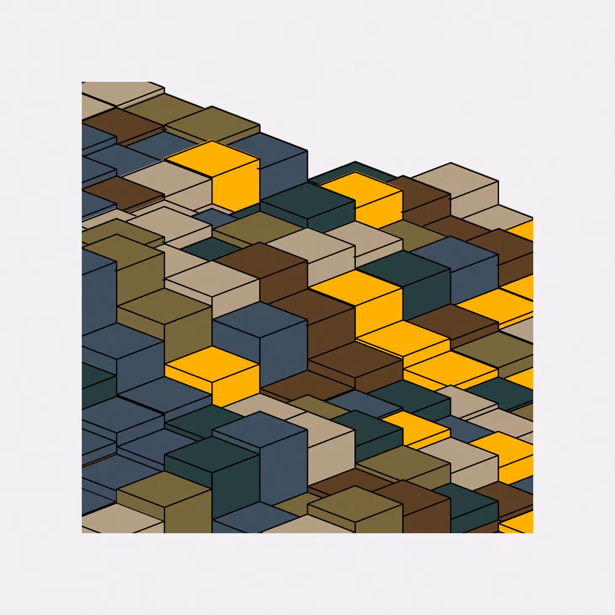 CUBIST HORIZONS #20