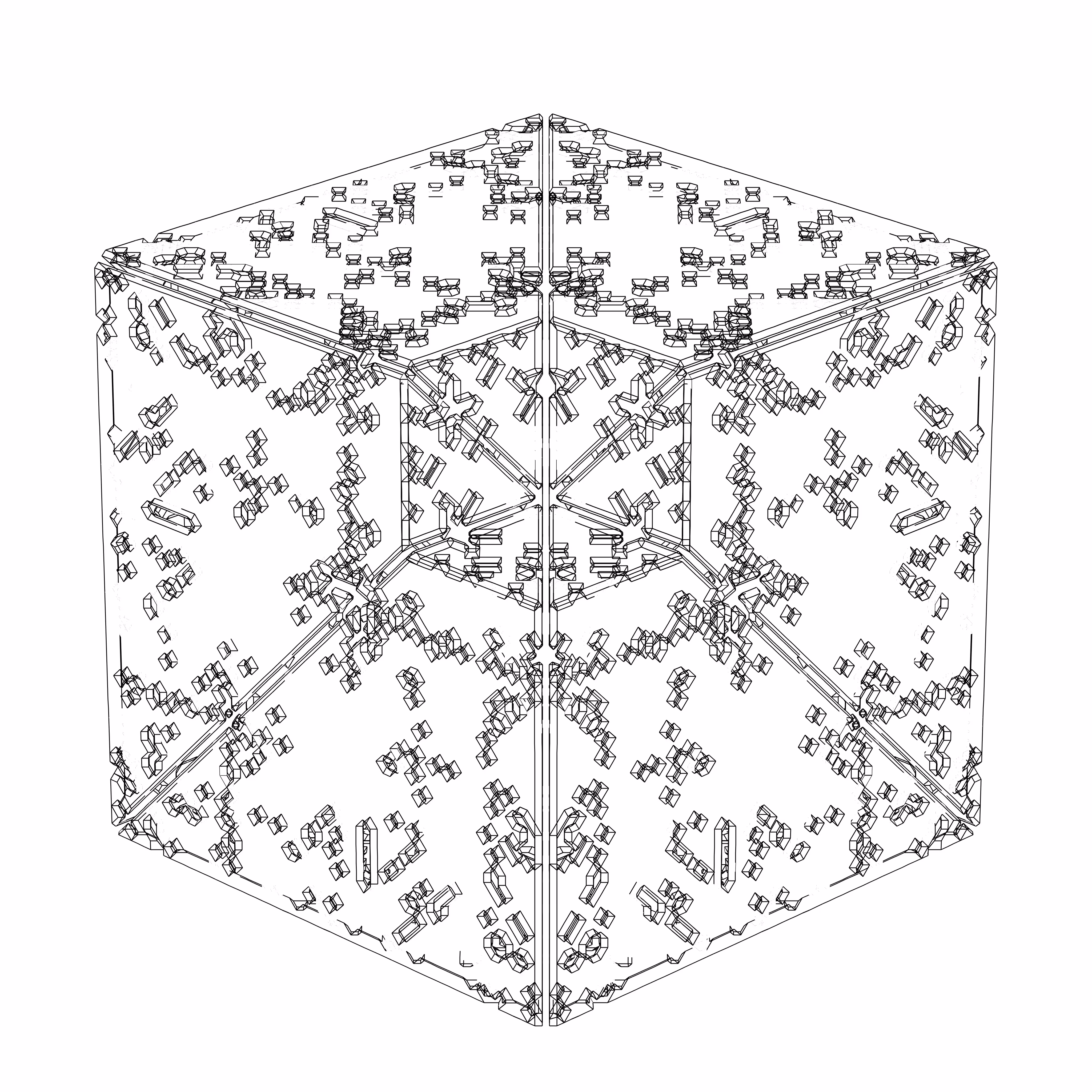 LL21 Alien Art Cube #497