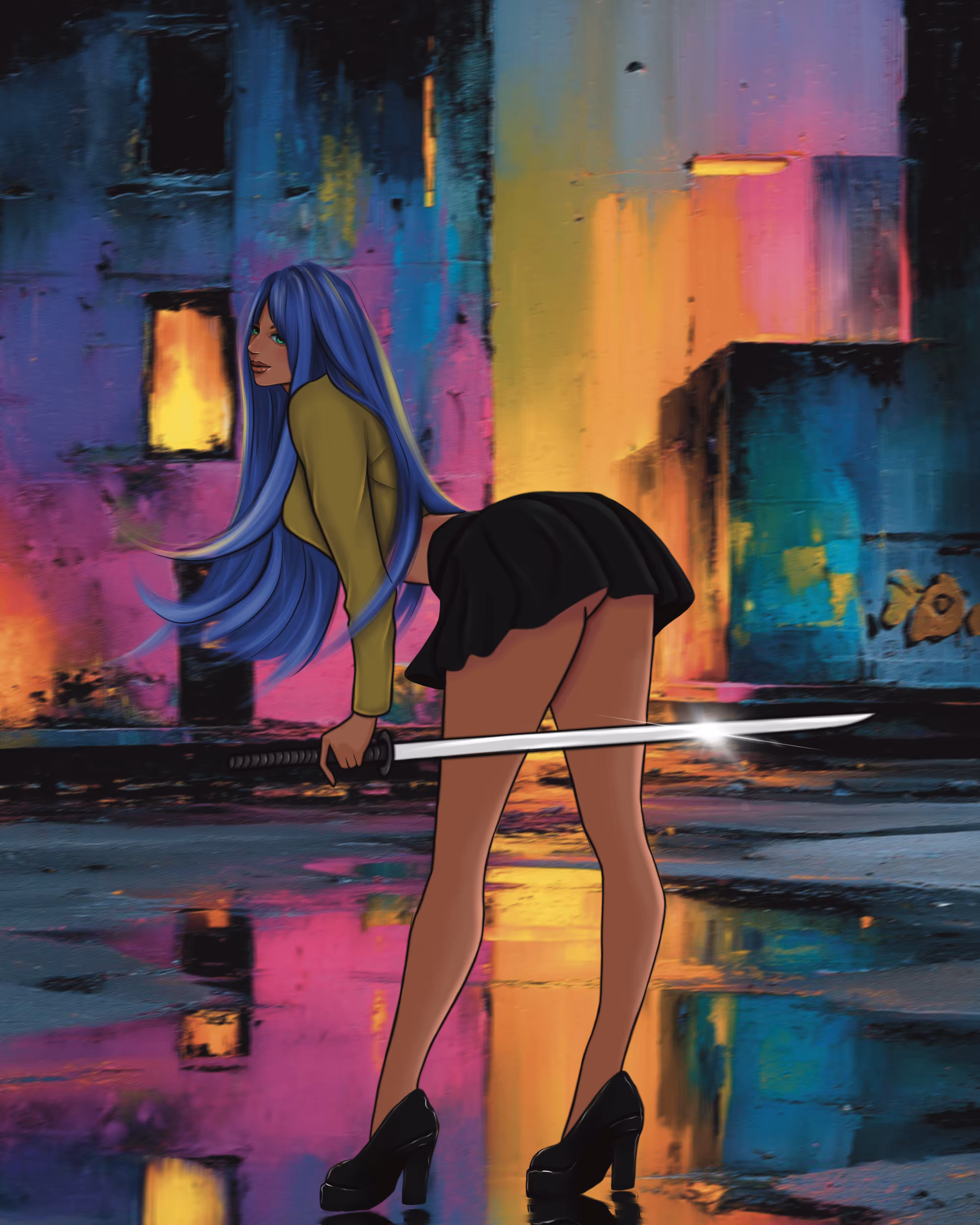 Neon Amazon