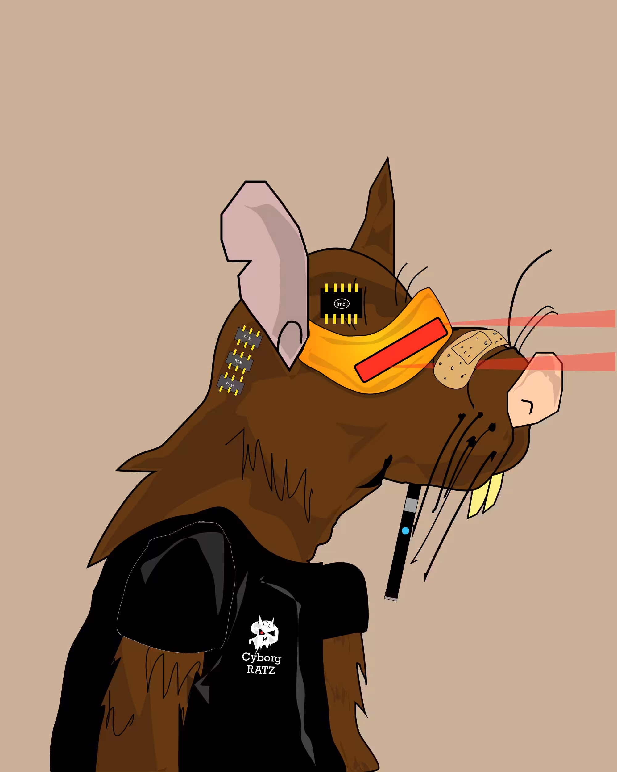 🤖 Cyborg RATZ 🐀 #393