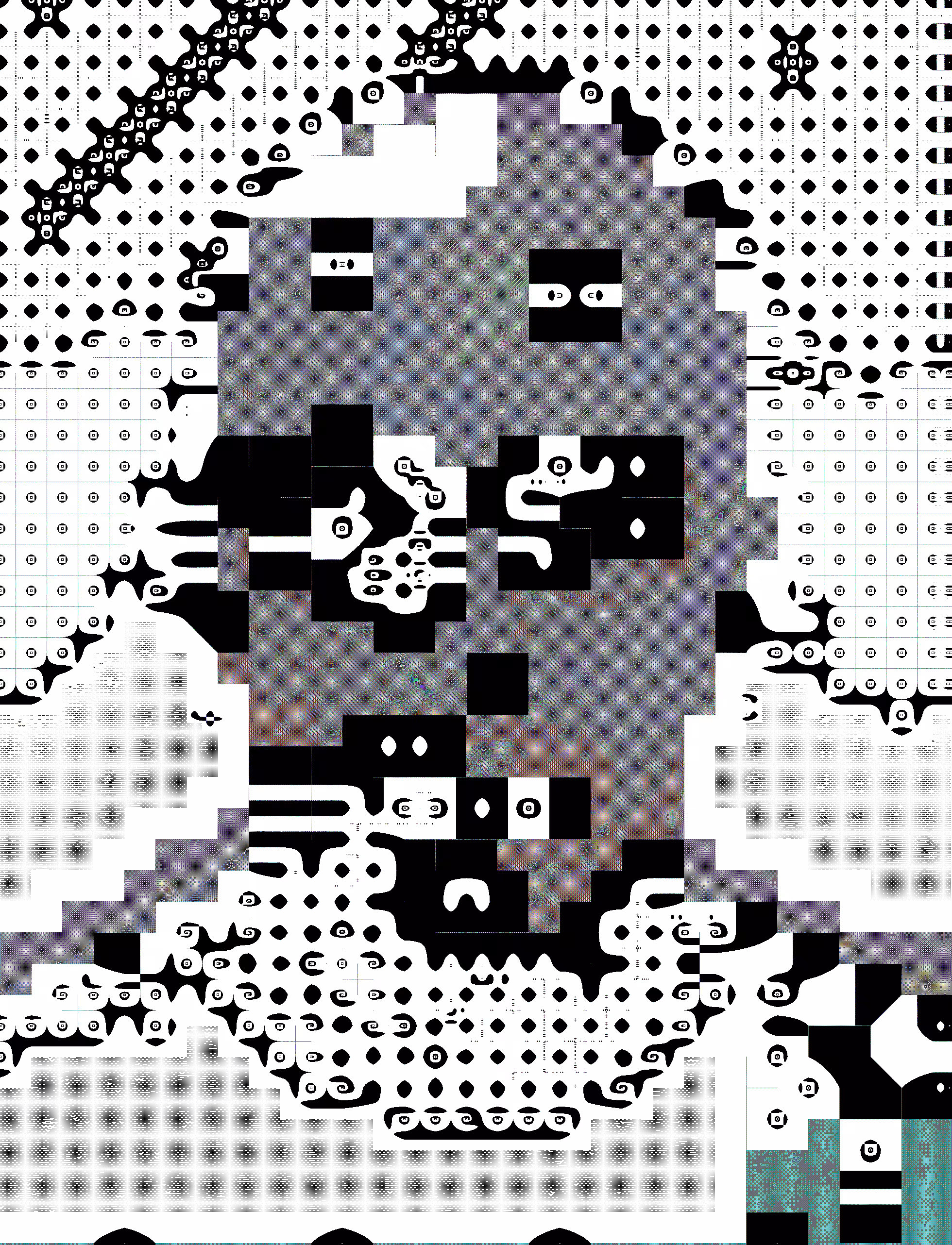 glitch portrait 24