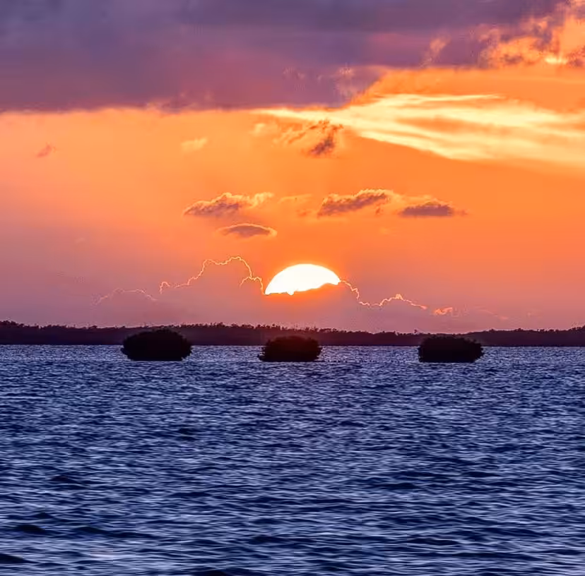 Sunset @ Ambergris, Belize