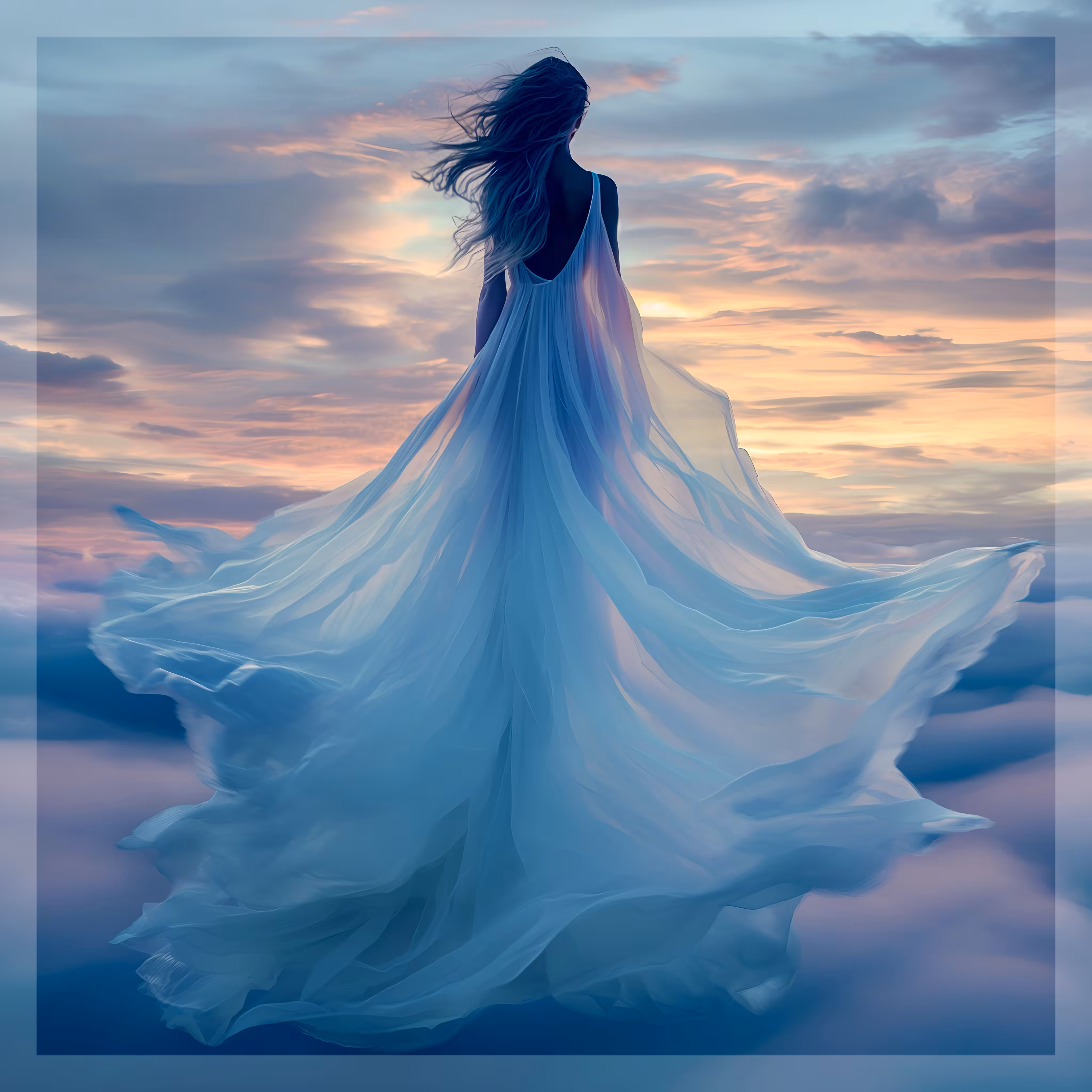 Above the clouds