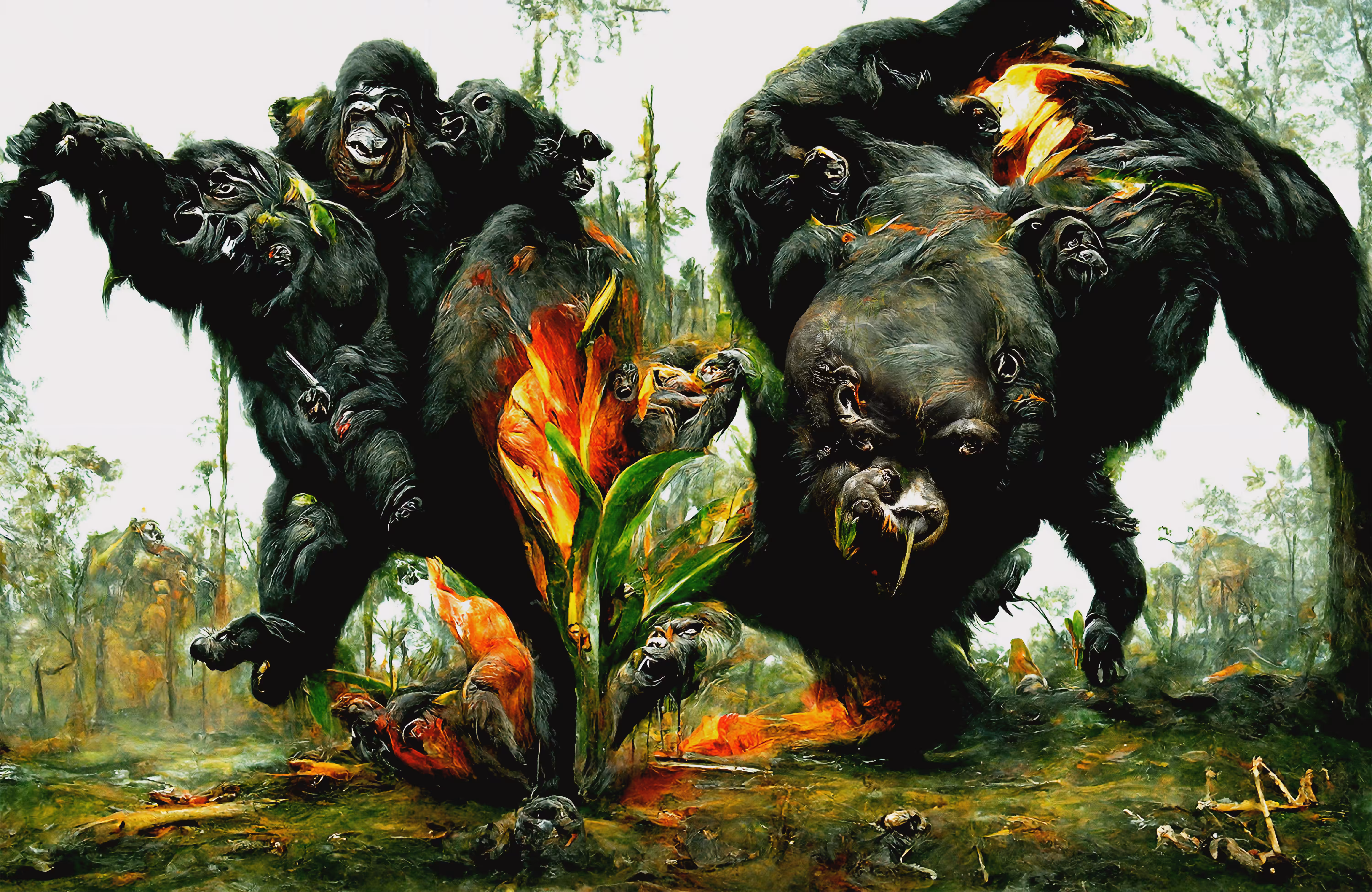 Beautiful Warfare - Animal Wars 12 (Apes)