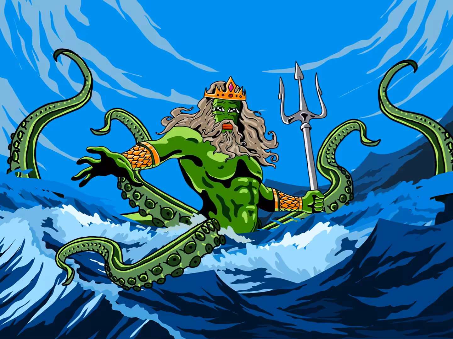 Pepeleus Poseidon 🐸