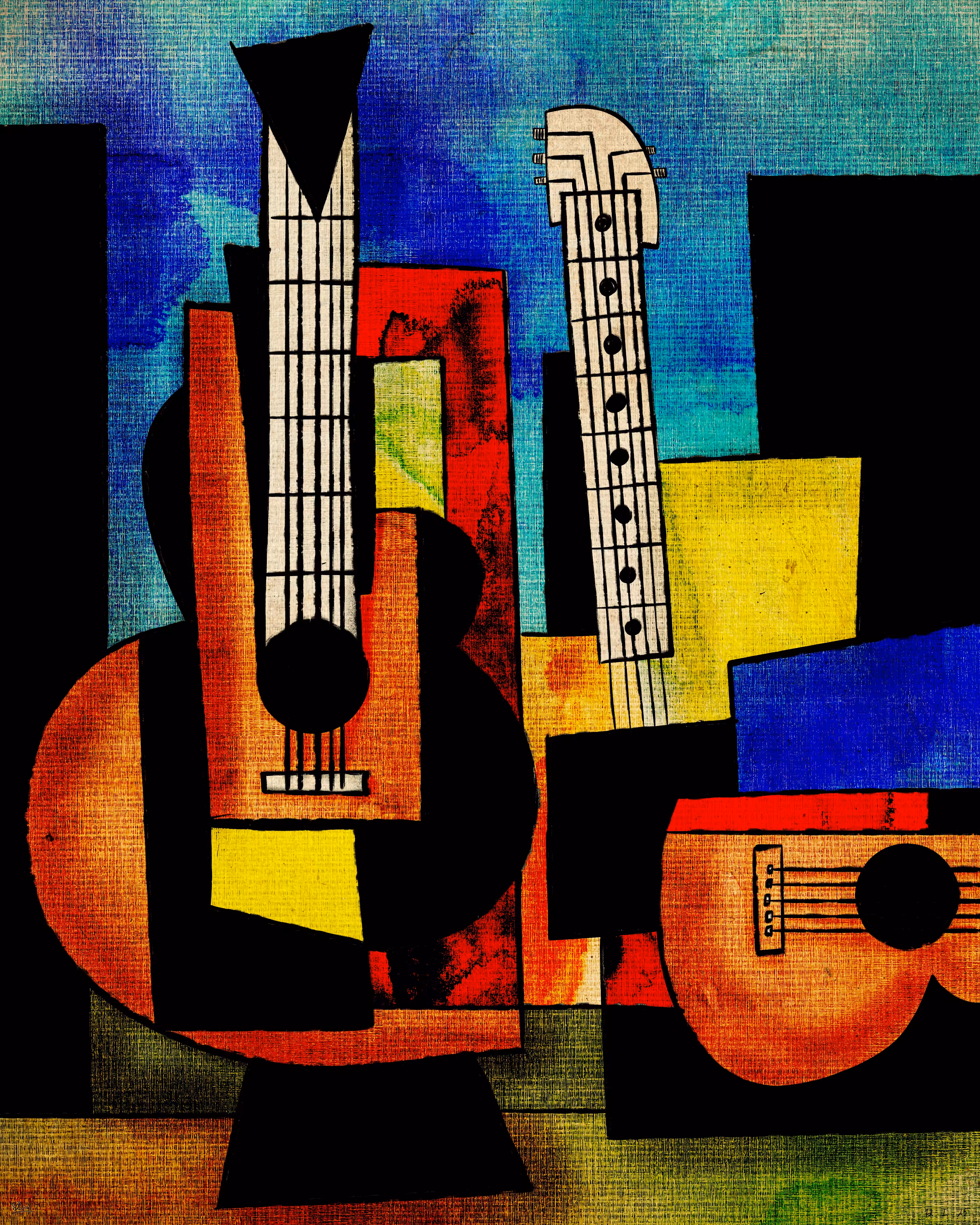 Guitarras en la ciudad