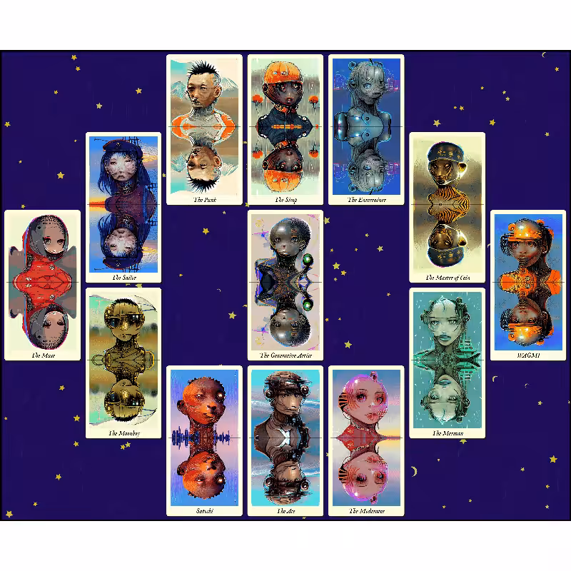 Reflexions - the fxhash tarot #6