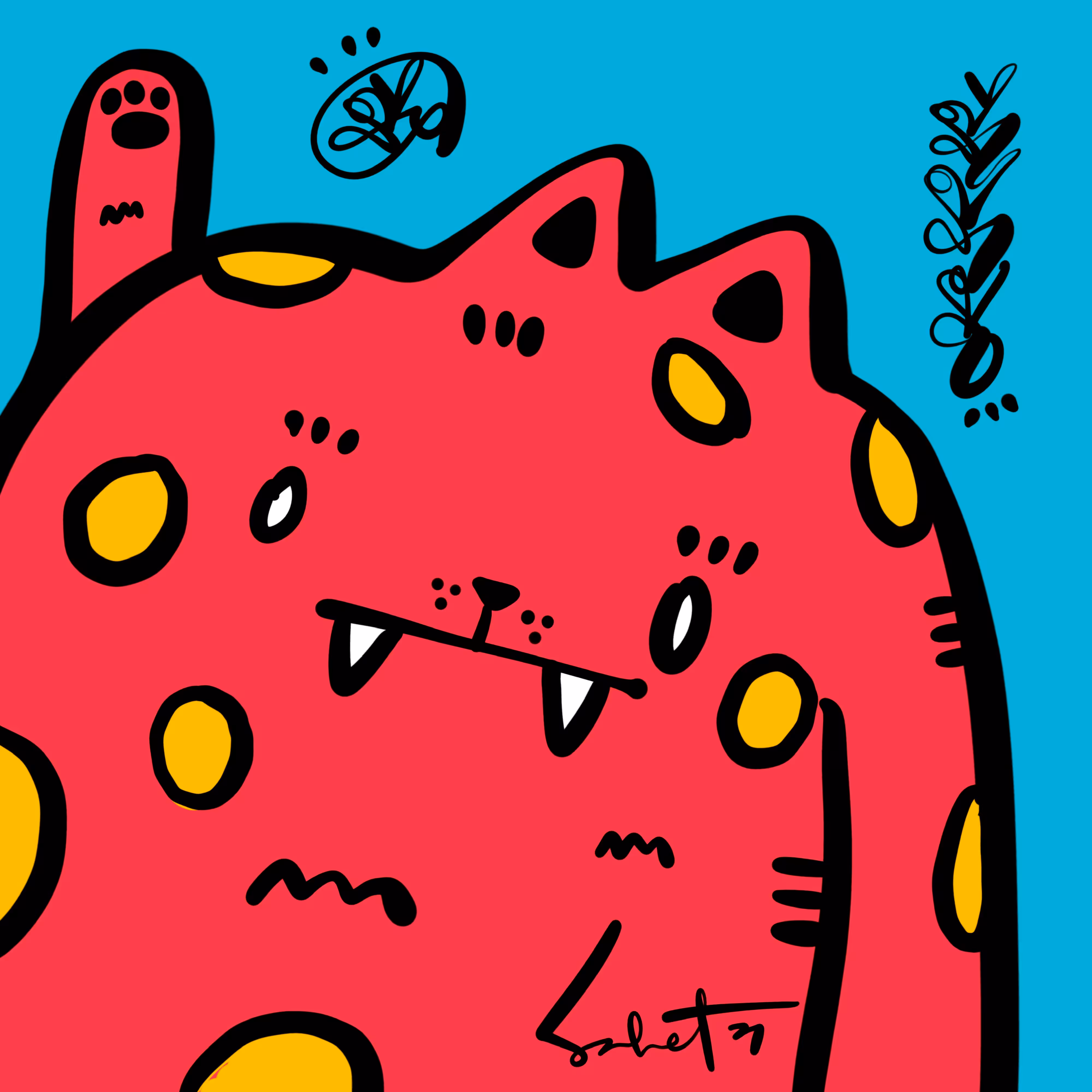 Ugly Kitties by Sabet #282