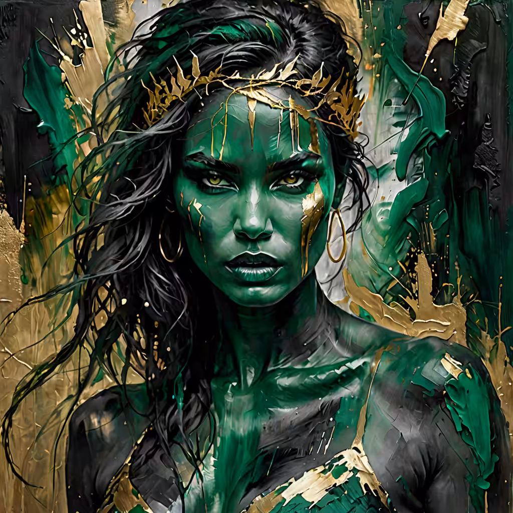 Hybrid Aesthetics: Crowned in Chaos