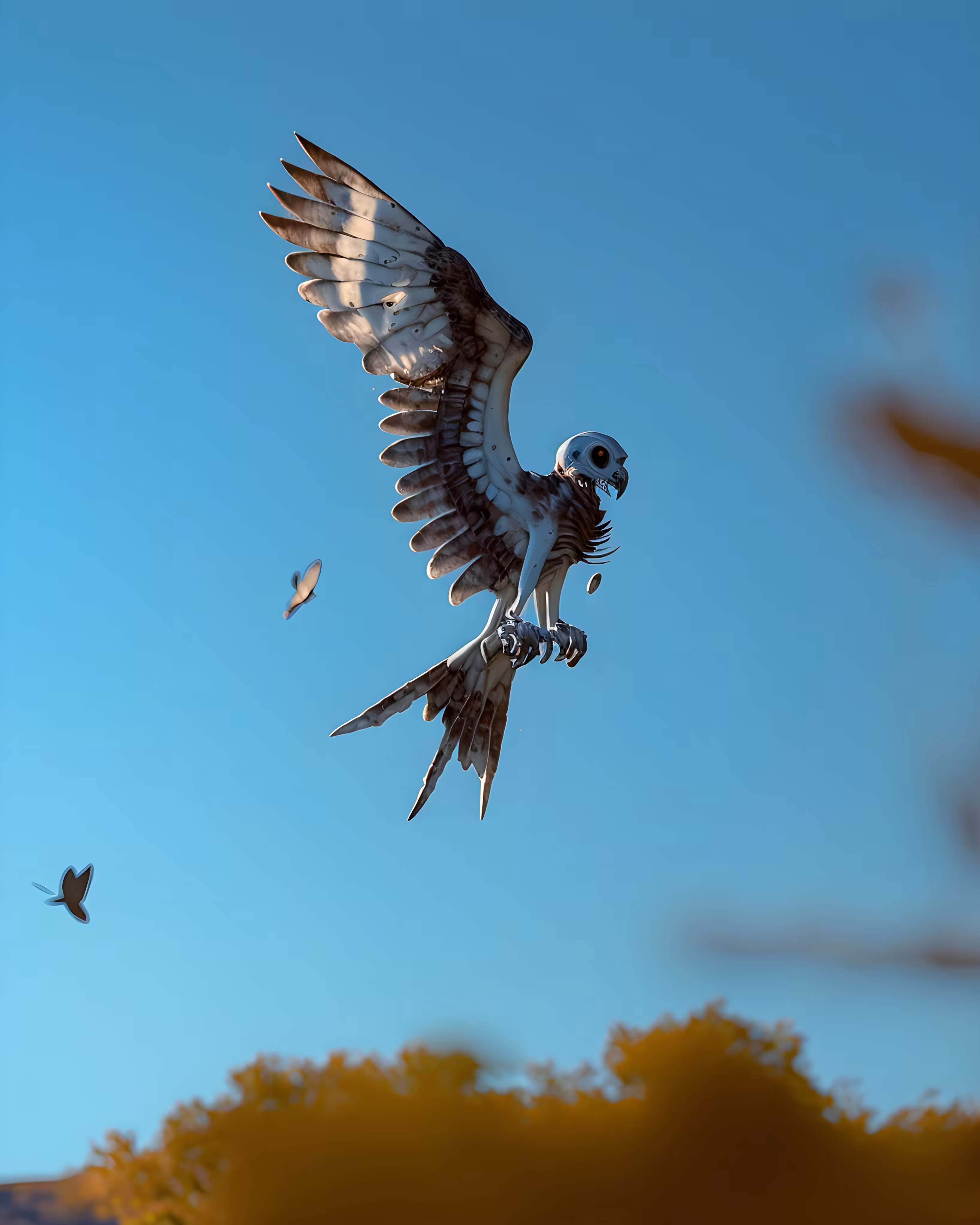 Skeletal Osprey