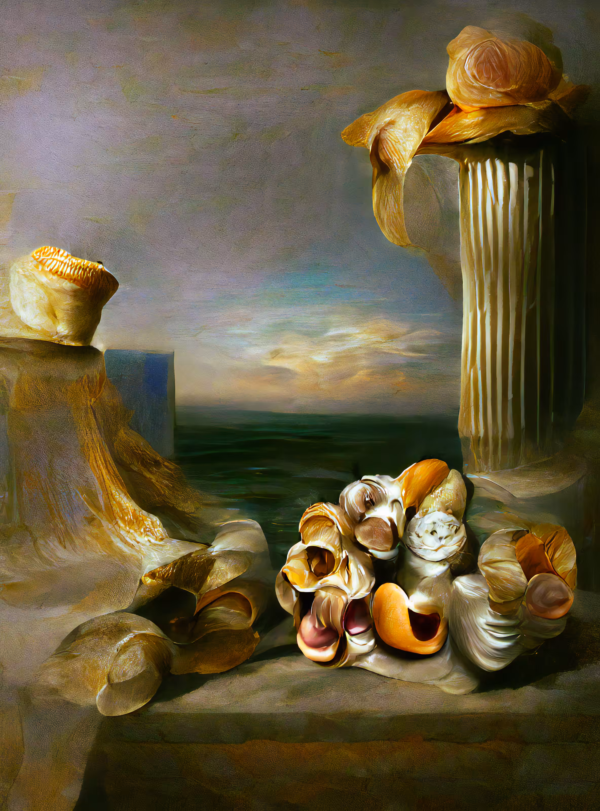My little sister's shell collection