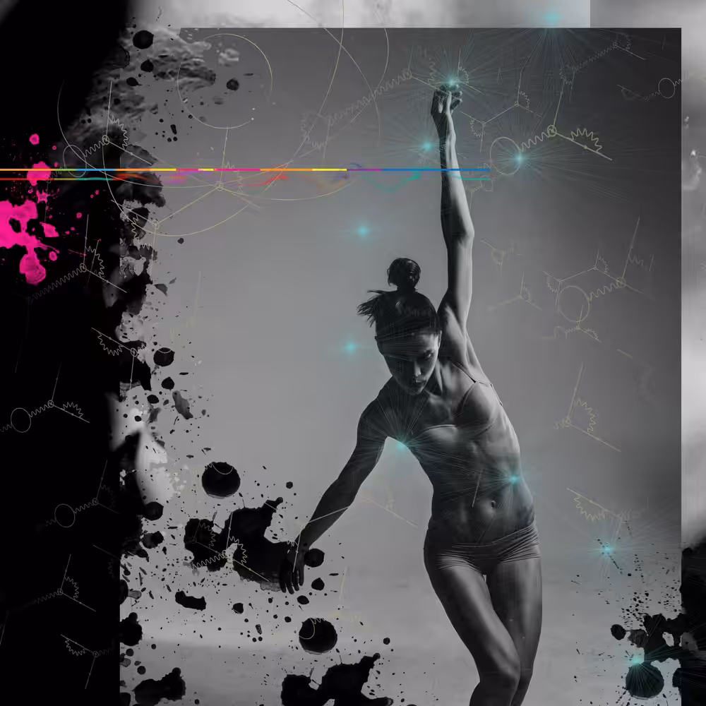 Dancer in  Composition