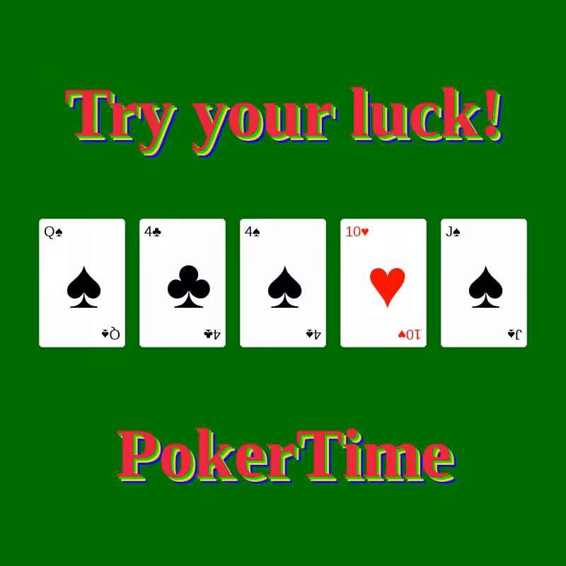 Try your Luck: PokerTime #3