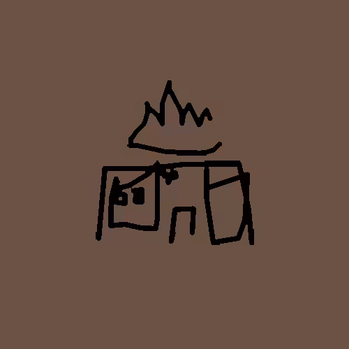 Basquiat Doodles: Basquiat #715
