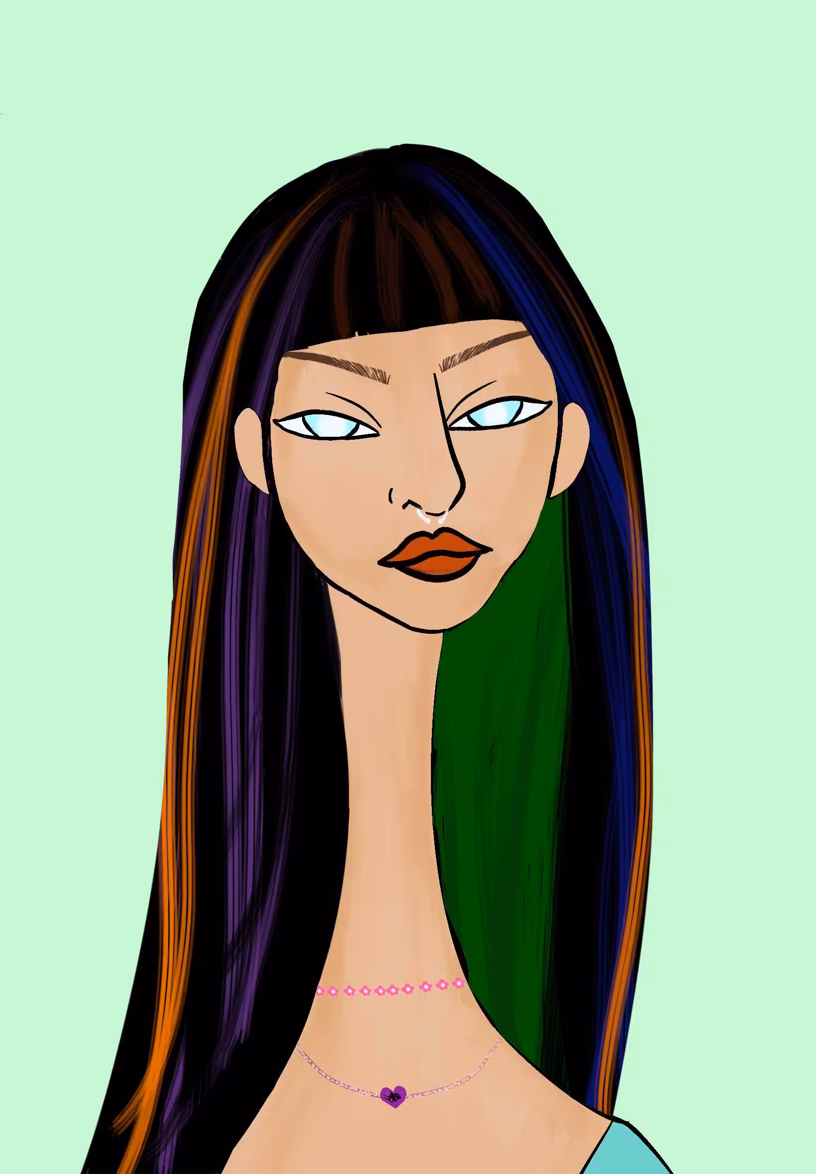 Long Neckie Ladies: Long Neckie Lady #832