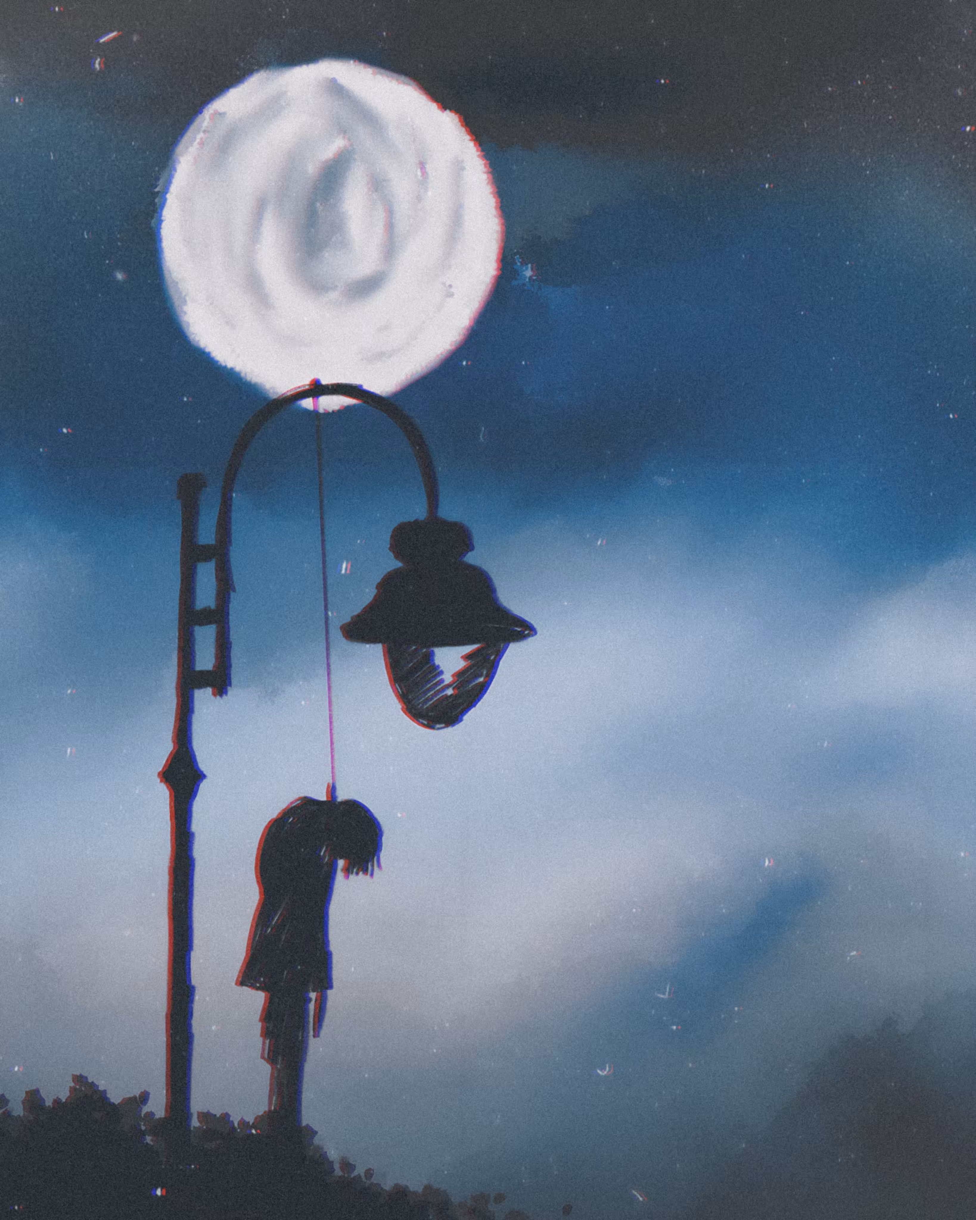 Random 1:1 Artwork : I hanged my dreams