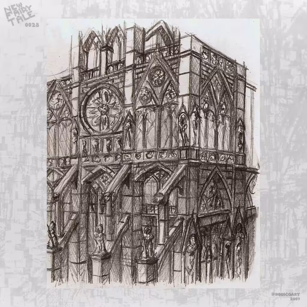 Cathedral in Sketchbook 0028