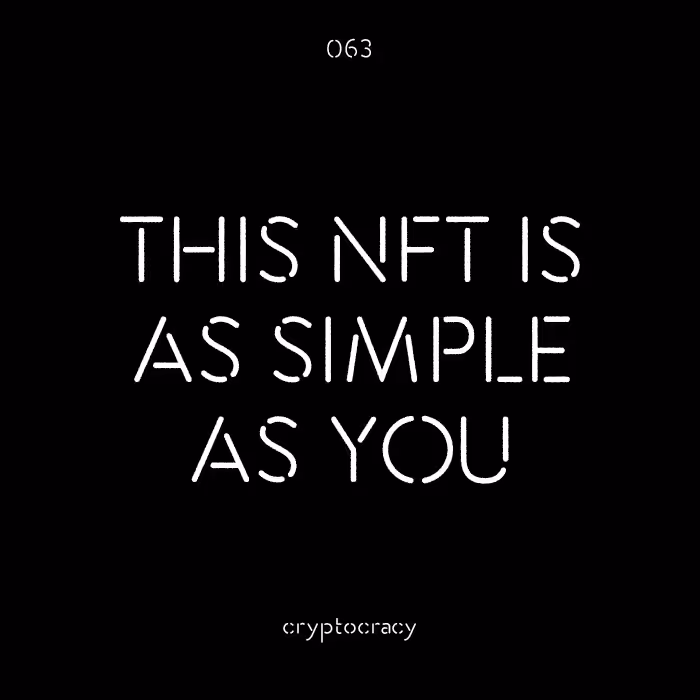CRYPTOCRACY: #063 CRYPTOCRACY