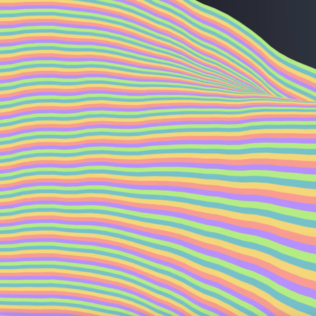 Mesh Cloth Lines — Candy